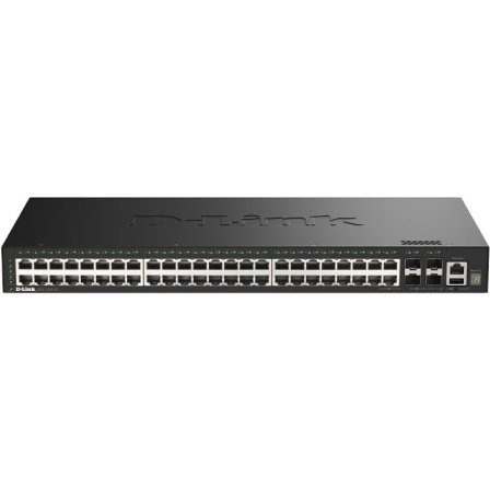 D-Link DGS-1530-52/E Switch Gestionado L2 con 48 Puertos Gigabit y 4 SFP+ D-Link DGS-1530-52/E Switch Gestionado L2 con 48 Puertos Gigabit y 4 SFP+